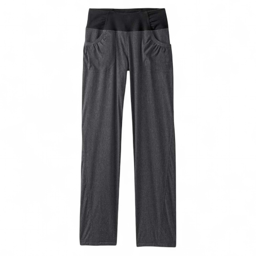 PRANA Summit Pants Charcoal Gray Straight Leg Hiking Outdoor Active Gorpcore XS